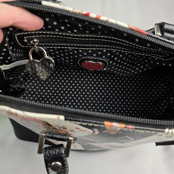 Sydney Love Y2K Casino Poker Bowling Bag Queen of Hearts Vegas Kitsch - Picture 13 of 14